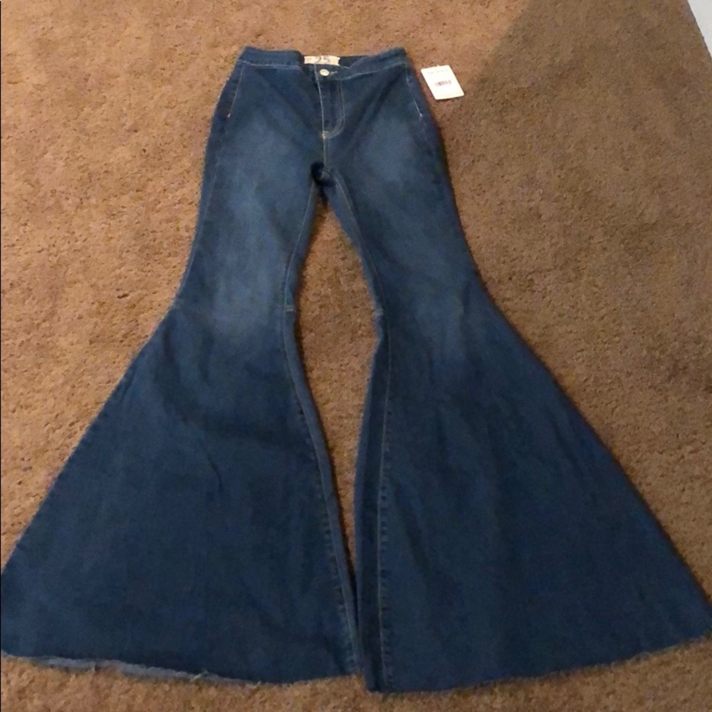 Free People Just Float On Flare Jeans